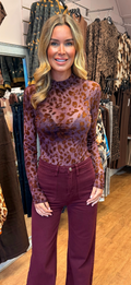 VERA bodysuit wine