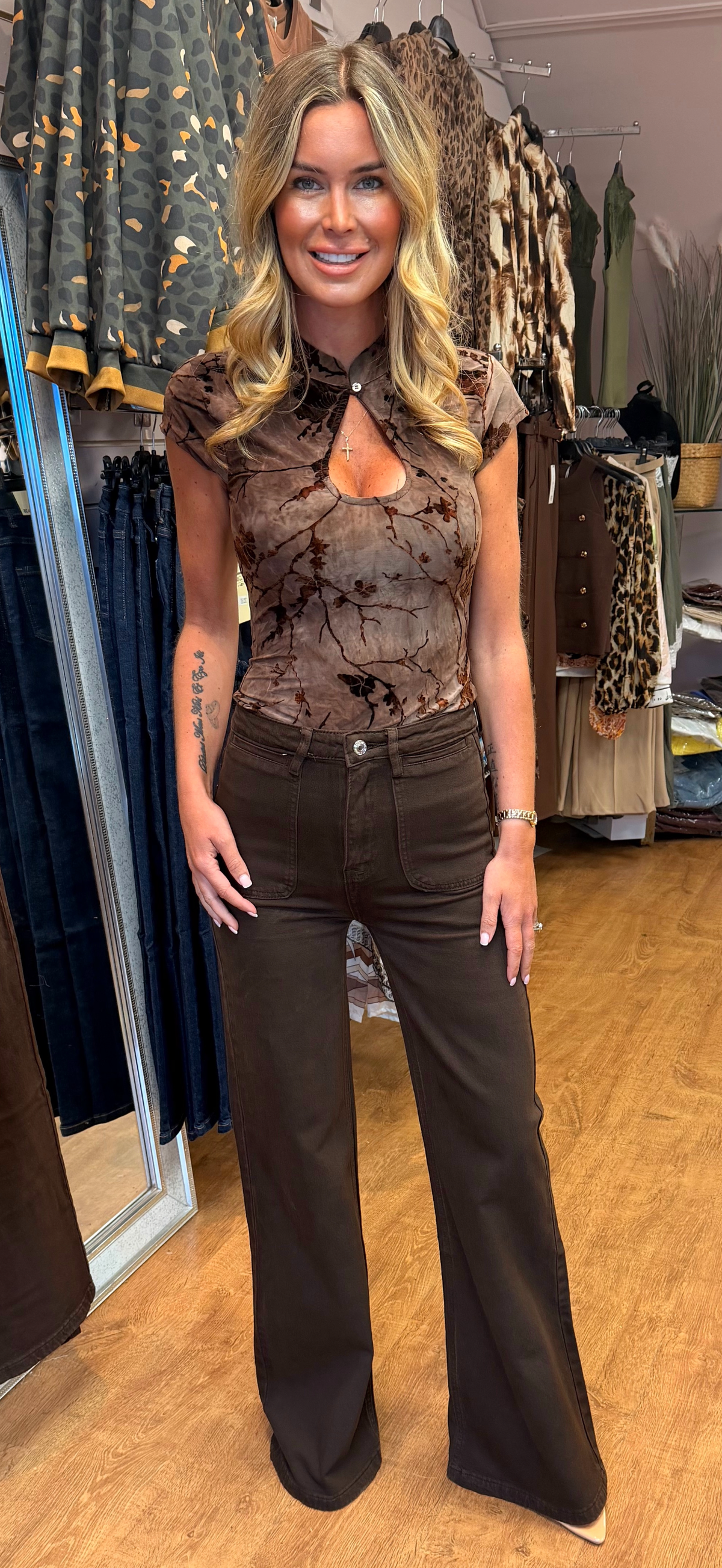 CARLA jeans brown
