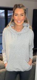 Grey hoodie