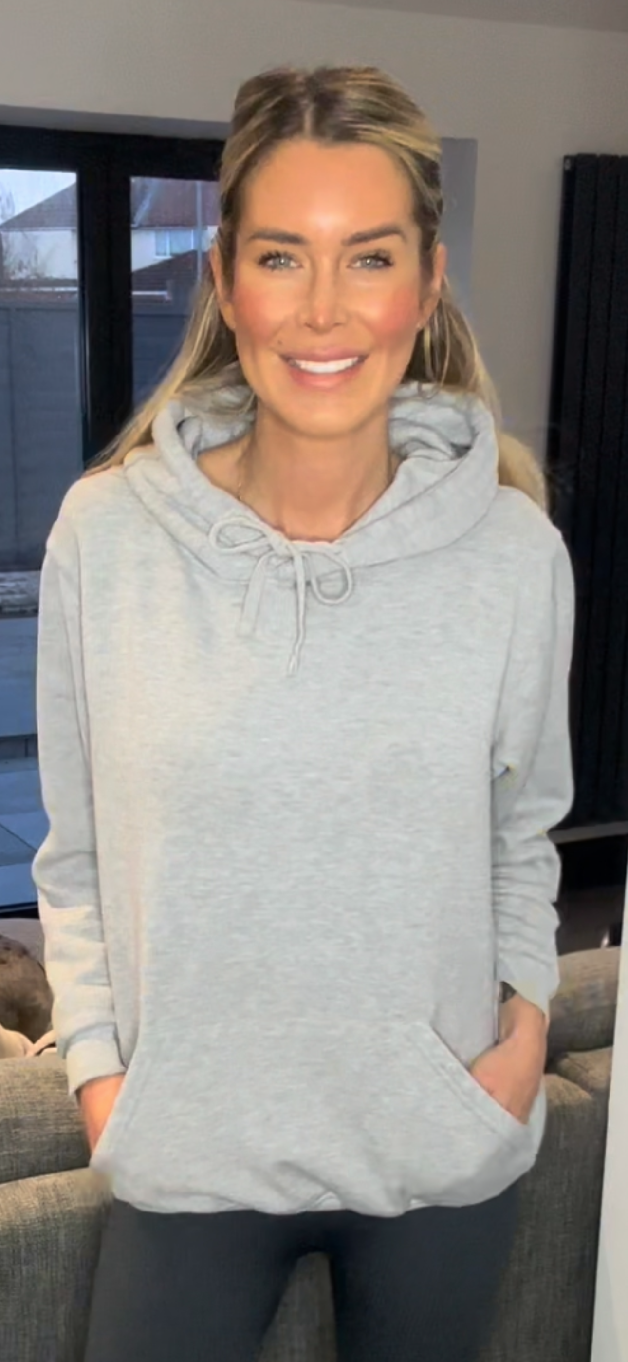 Grey hoodie