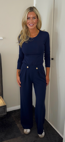 LAUREN TROUSER navy