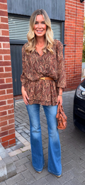 MILLIE dress/ top paisley