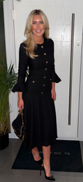 STELLA dress midi black