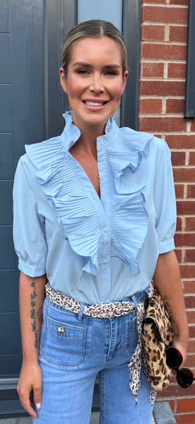 ARABELLA shirt sky blue