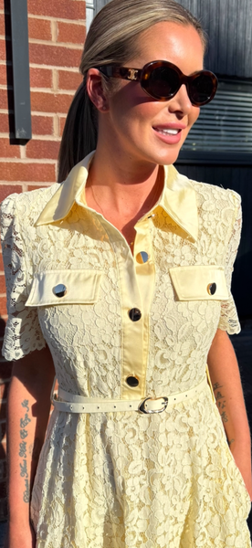 CICI dress lemon