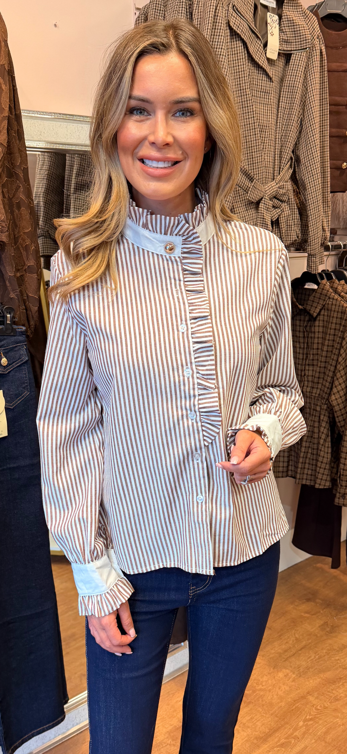 CONNIE SHIRT beige