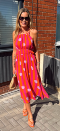 LAUREN dress orange