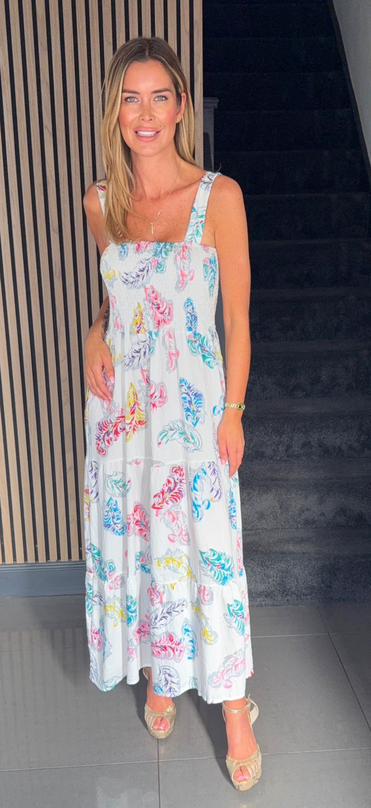 MELANIE dress white