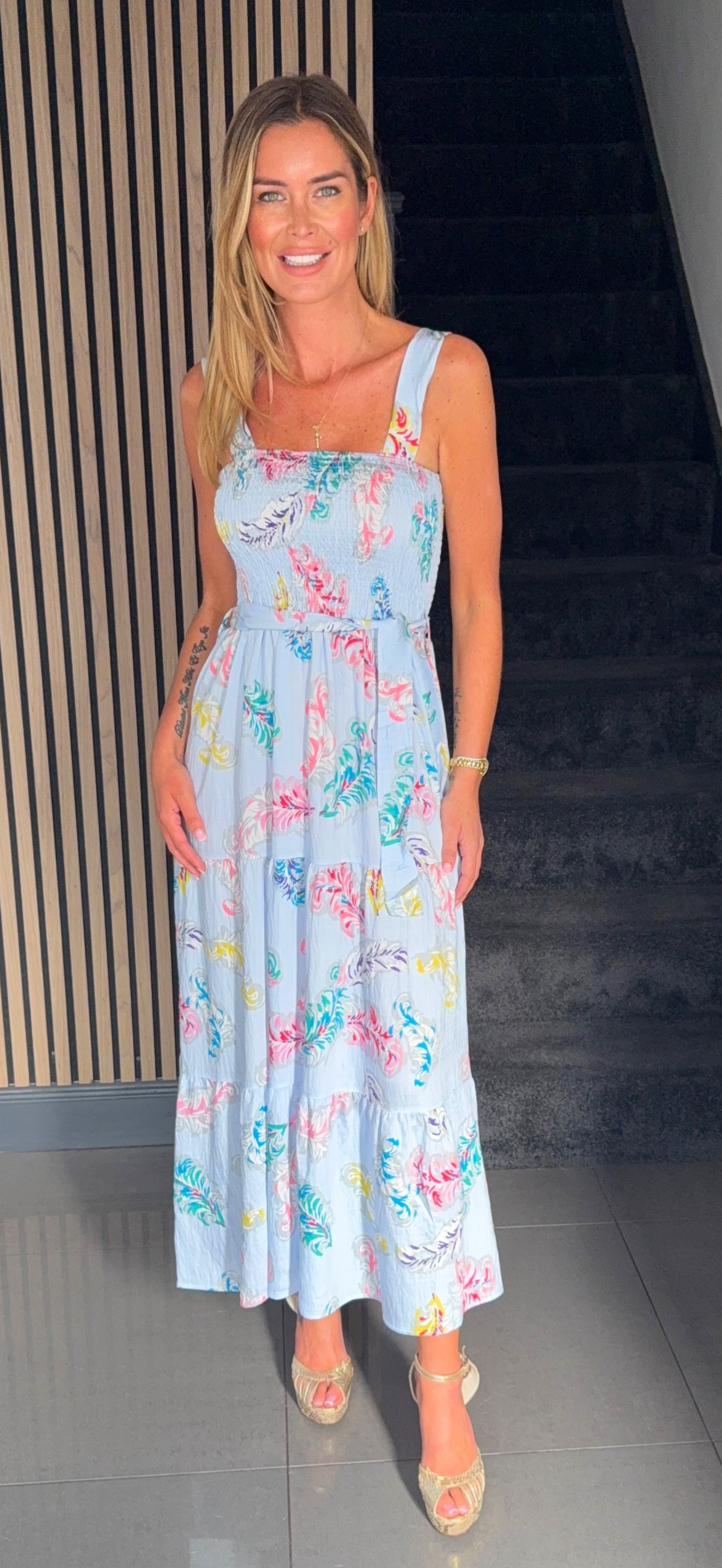 MELANIE dress blue