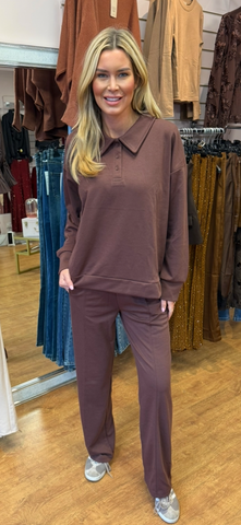 JOJO loungeset brown