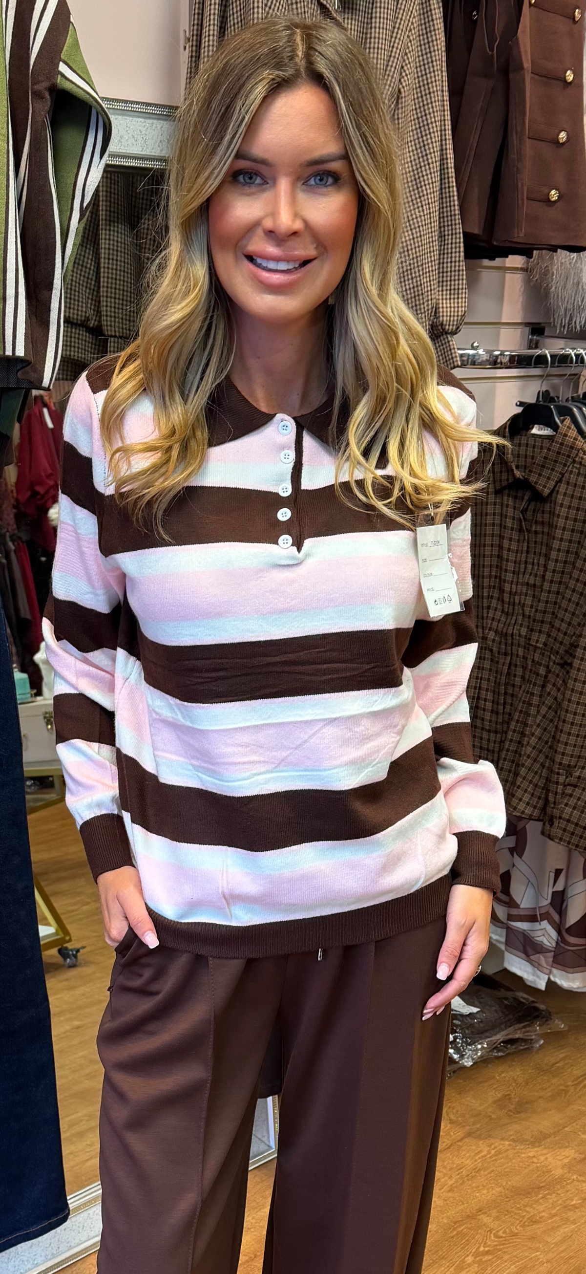Penny jumper pink