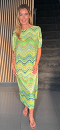 YVONNE dress green