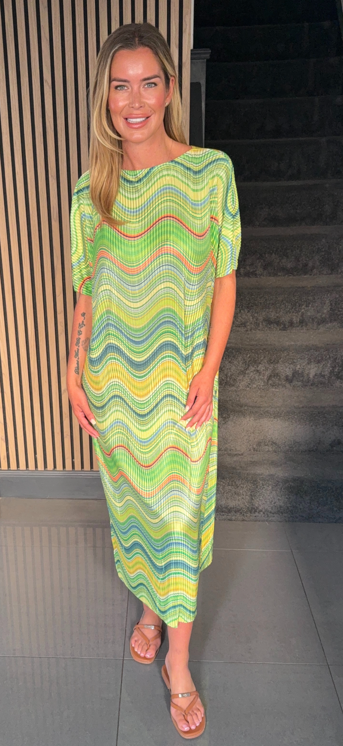 YVONNE dress green