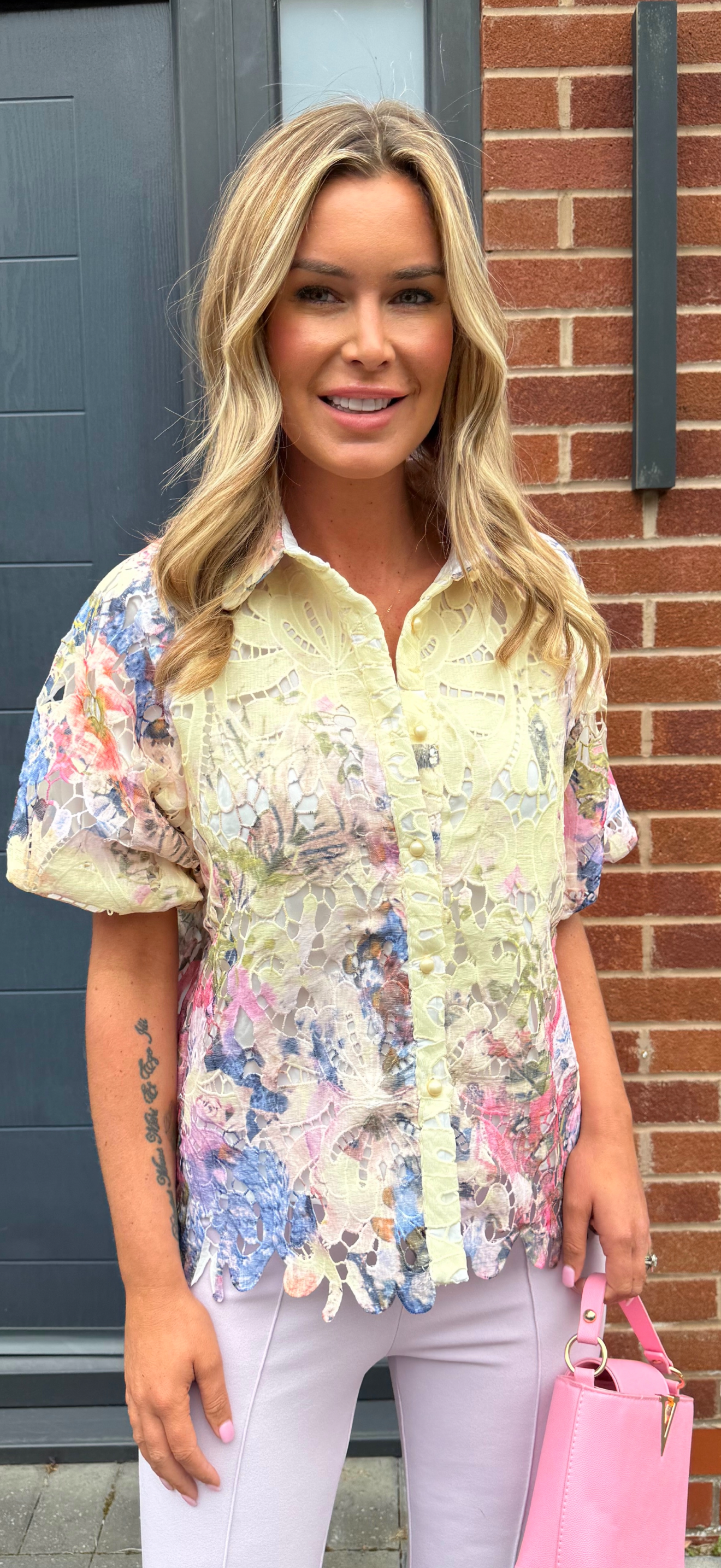ASHLEY SHIRT lemon