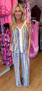 ABBIE two piece set beige