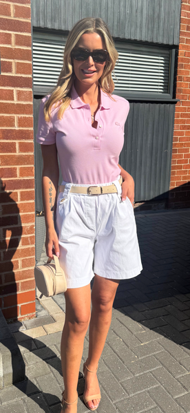 Tailored shorts white