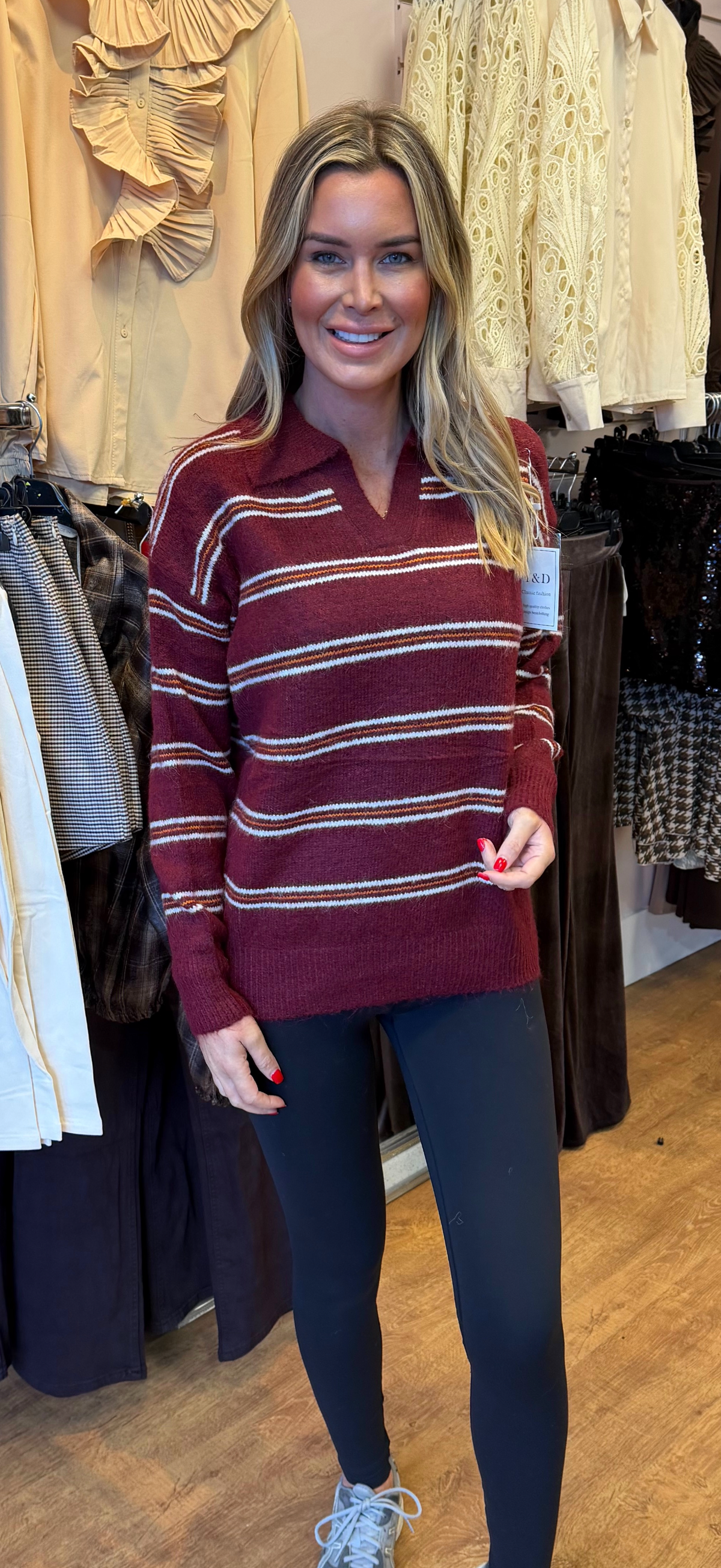 TINA jumper wine