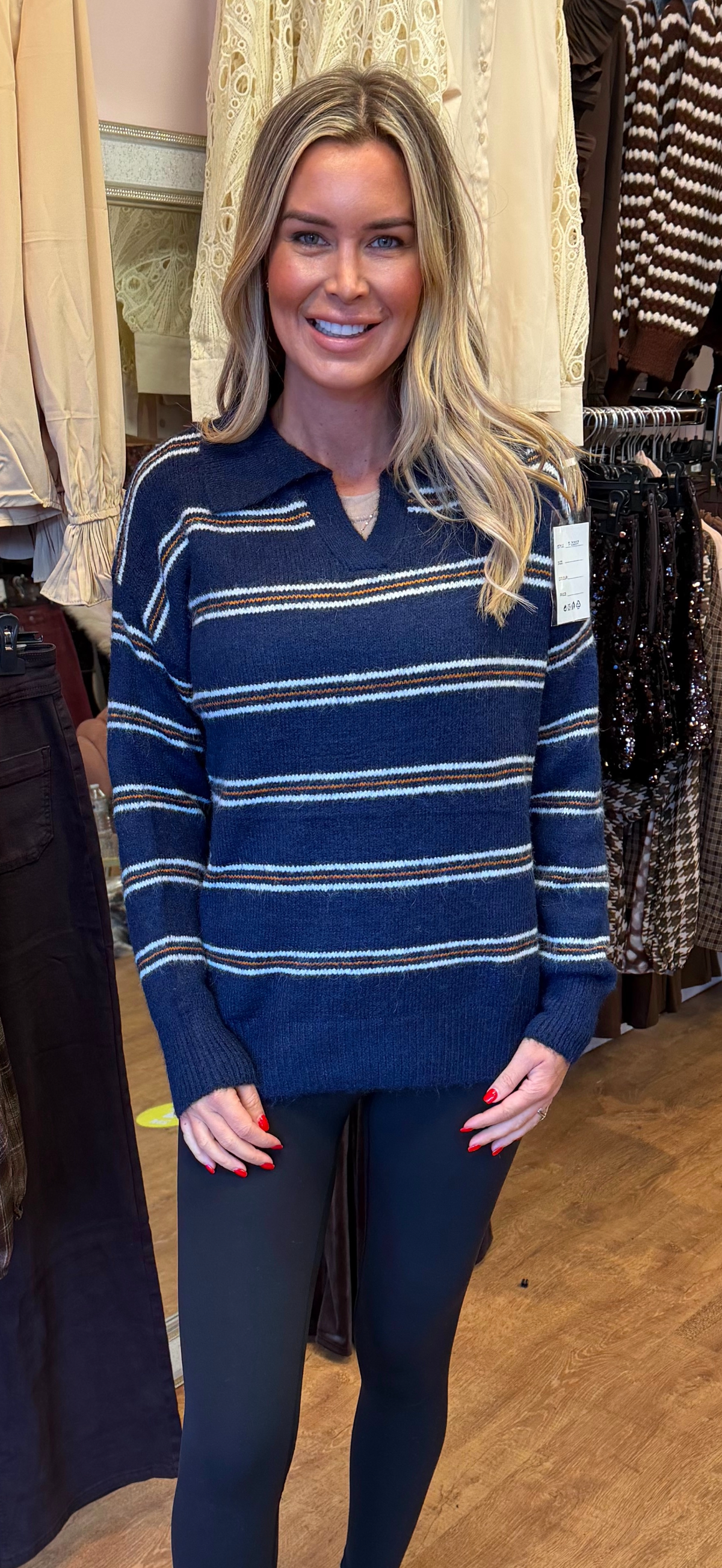 TINA jumper navy