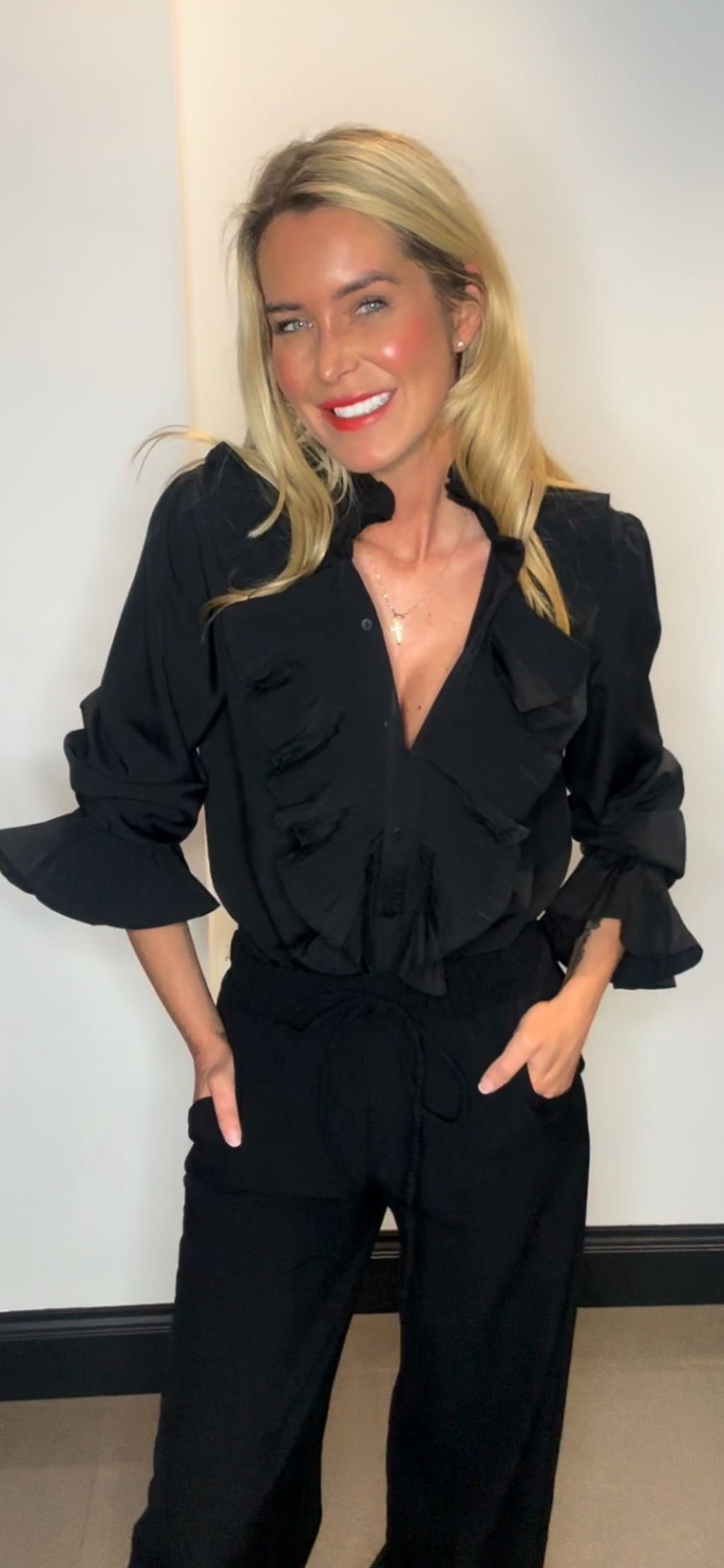 ANNIE shirt black