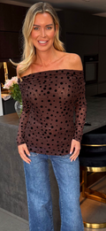 TIA top brown