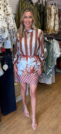 ALLY SKIRT tan