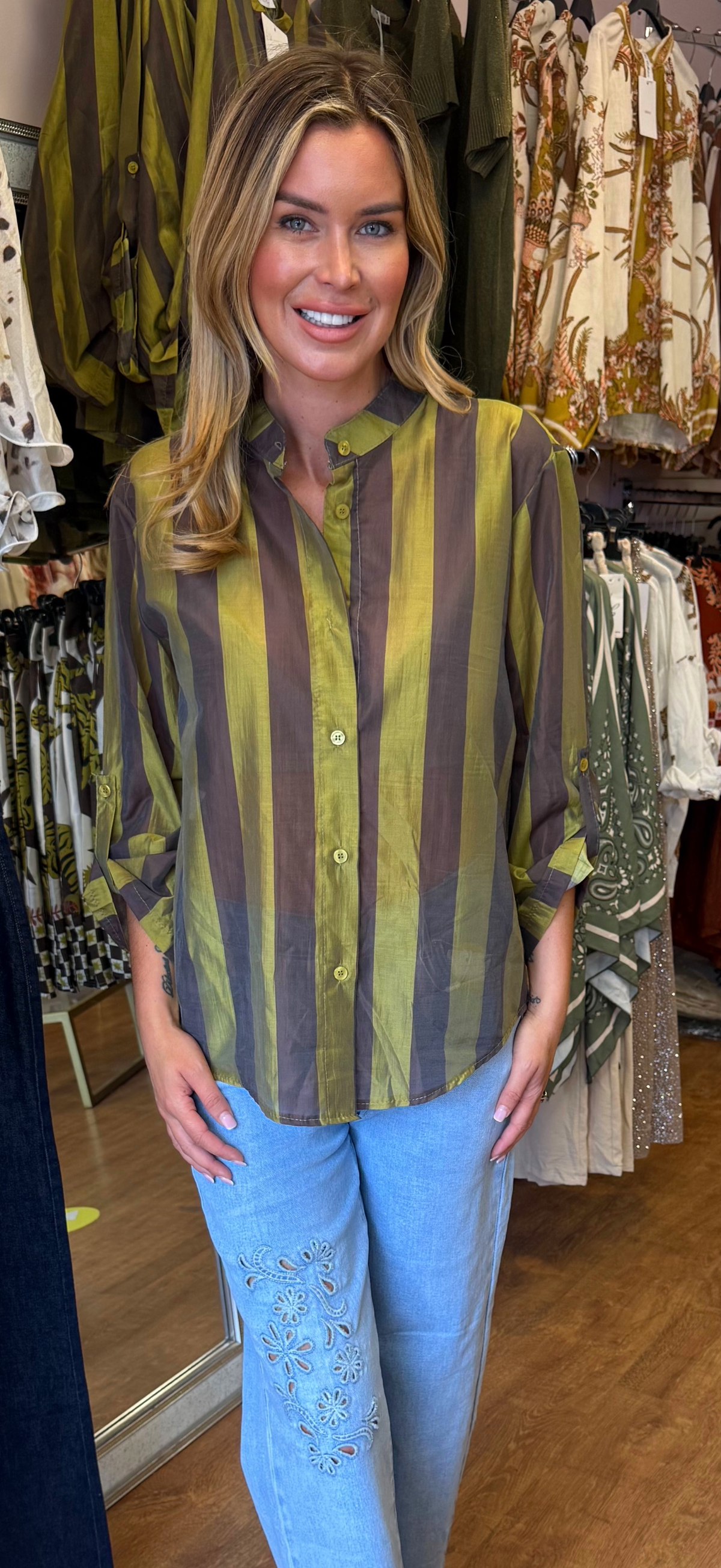 ALEX SHIRT khaki