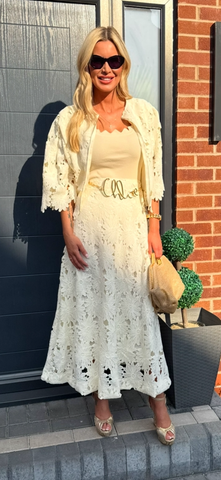 ZARA set cream 21/08/25