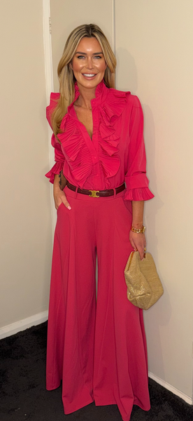 PALAZZO TROUSERS pink