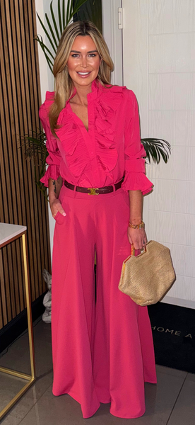 PALAZZO TROUSERS pink