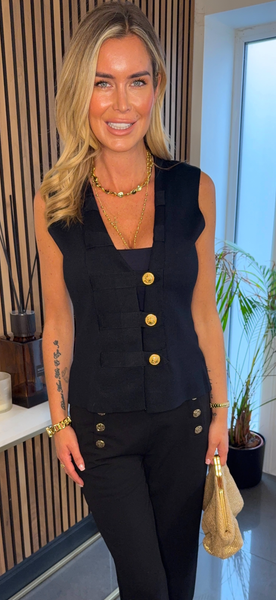 MONICA top/ waist jacket black