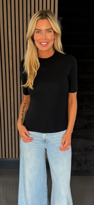 LORNA tshirt black