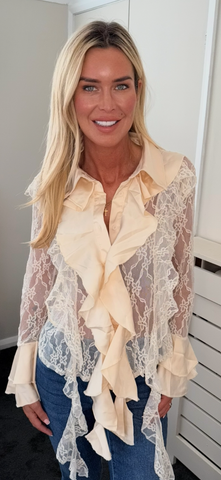 ANNABELLE shirt cream