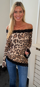 ABBIE TOP leopard