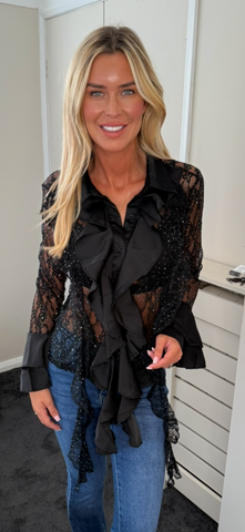 ANNABELLE shirt black