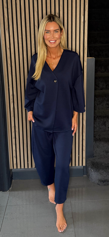 NINA two piece set navy