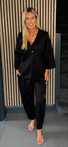 NINA two piece set black