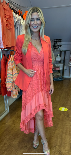 GISELLE dress coral