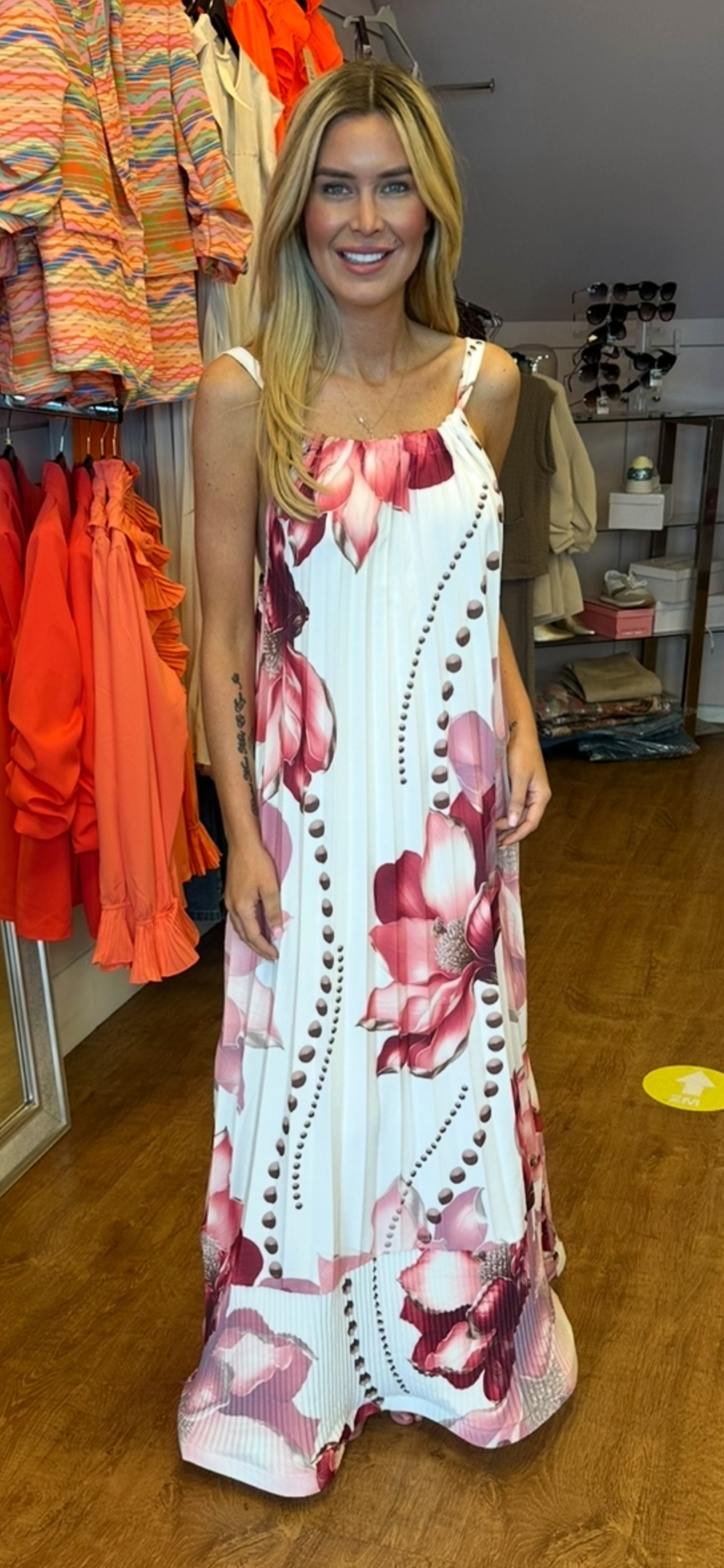 CLEO dress rouge