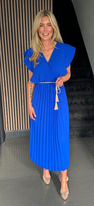 SYROS dress royal blue
