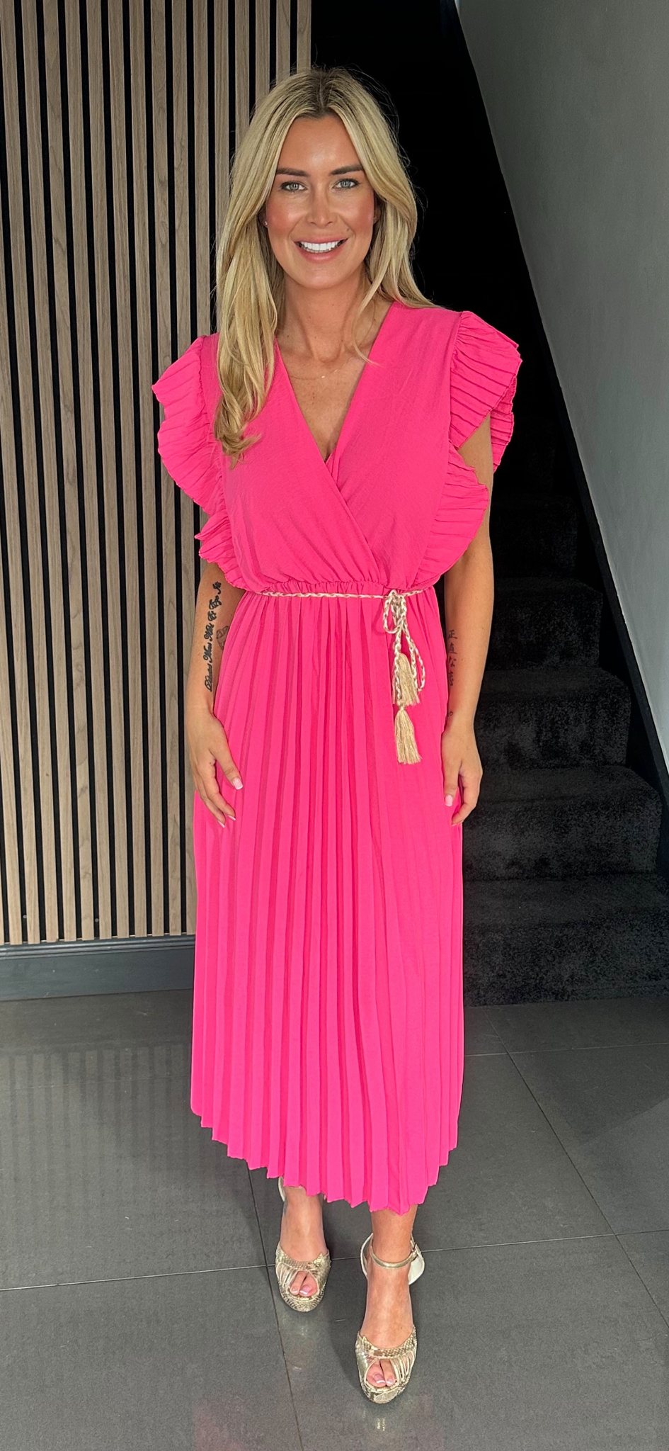 SYROS dress pink