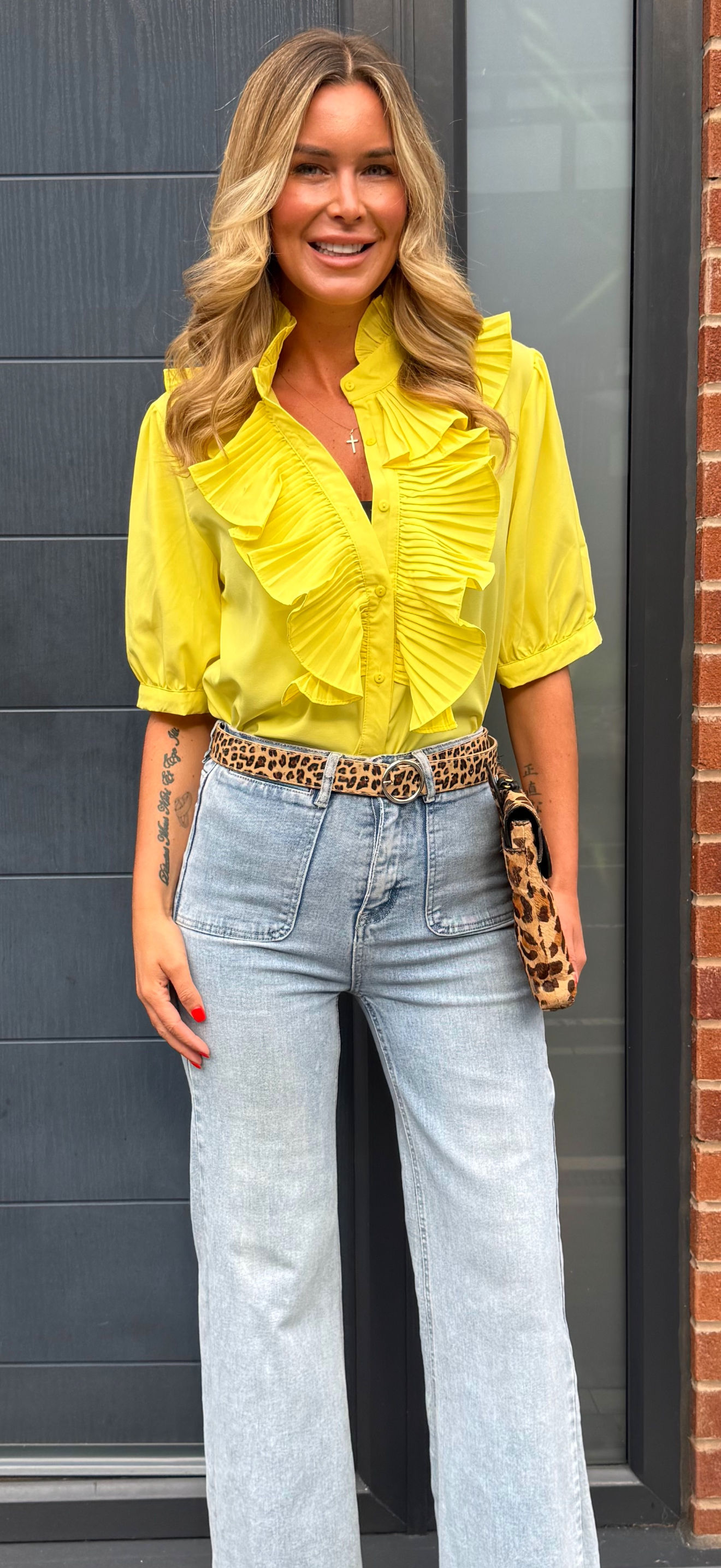 ARABELLA shirt lemon