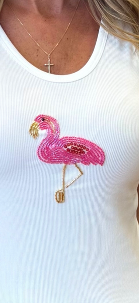 Flamingo vest