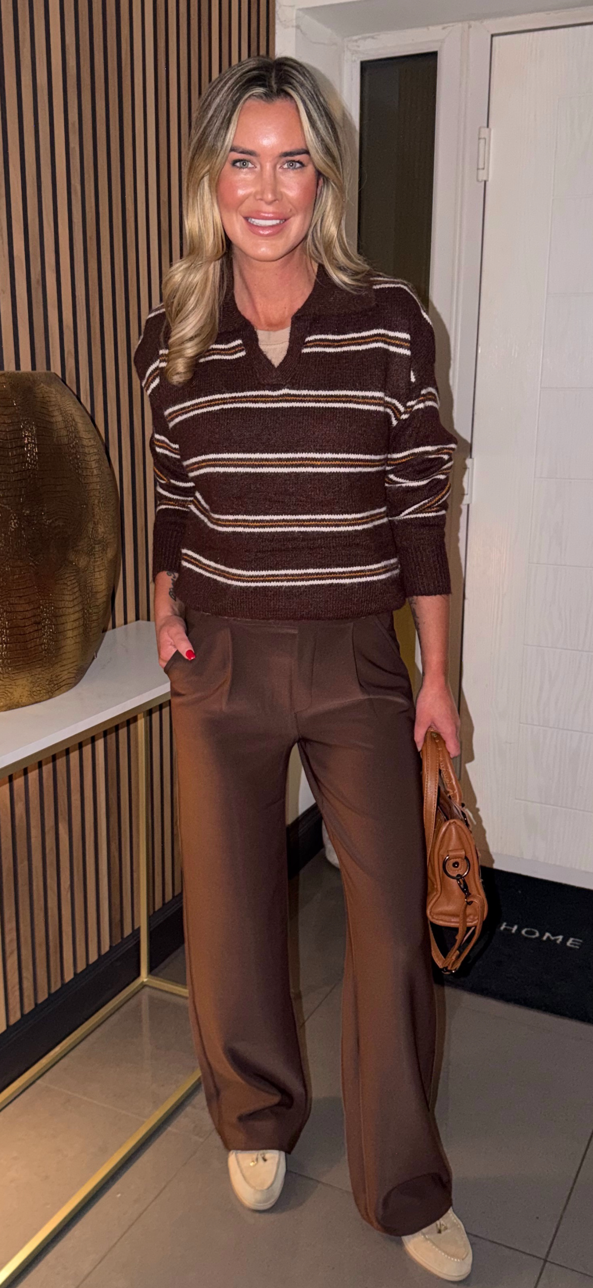 ALICE trouser brown