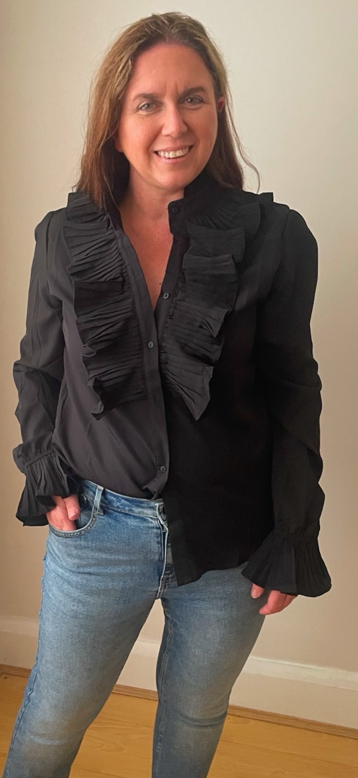ANNIE shirt black