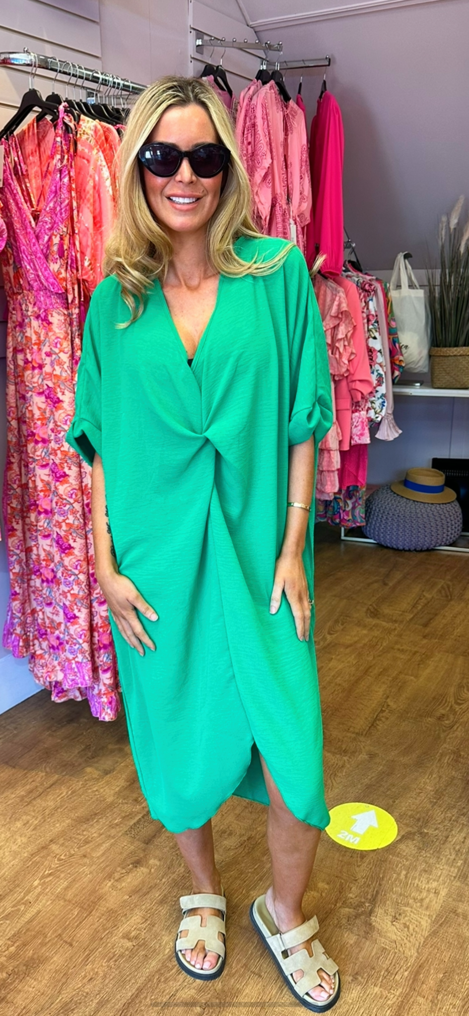 ANAYA DRESS green