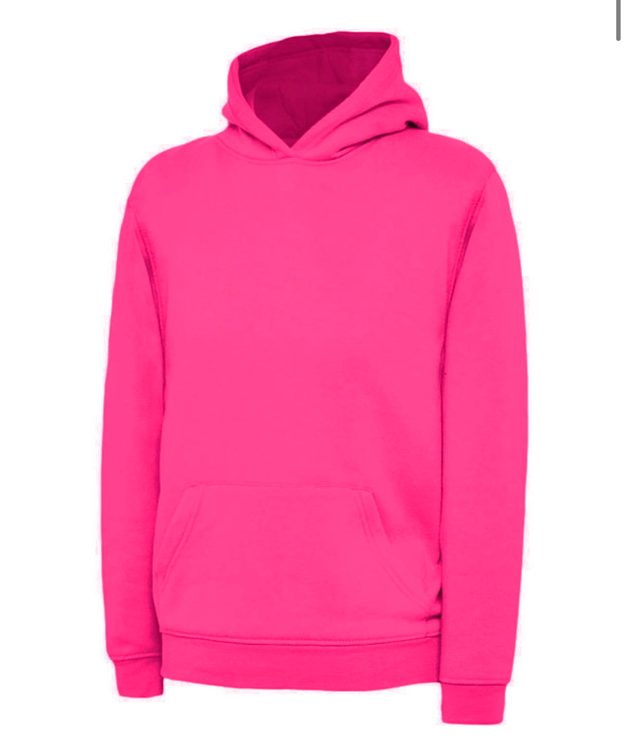 Hot pink hoodie