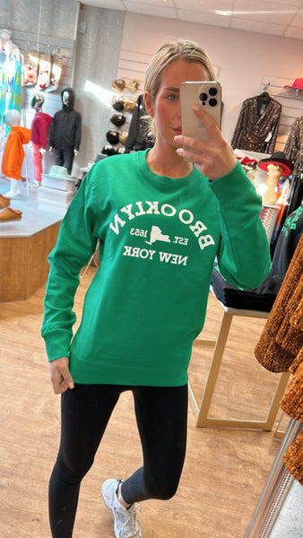 Brooklyn sweatshirt green