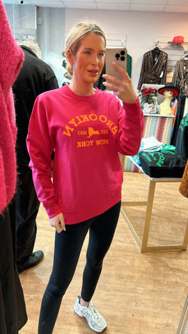 Brooklyn sweatshirt pink