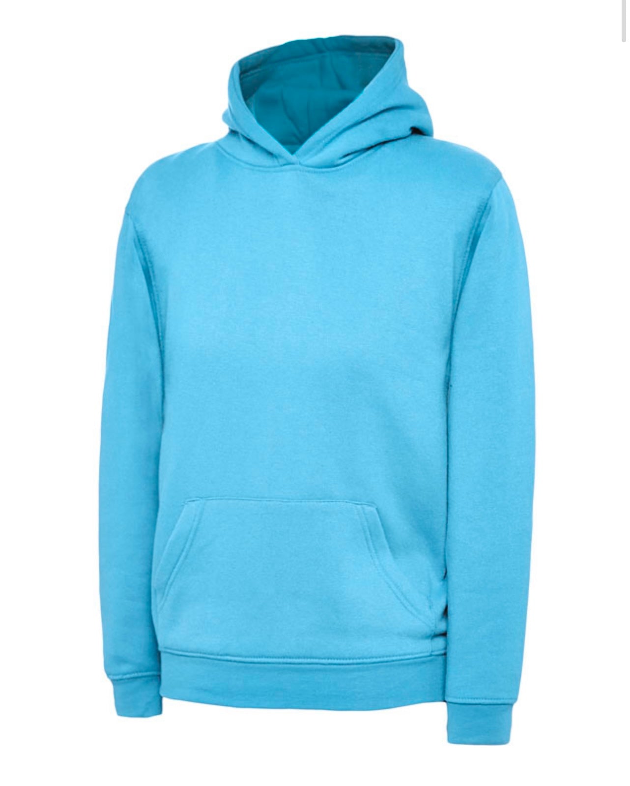 Sky blue hoodie