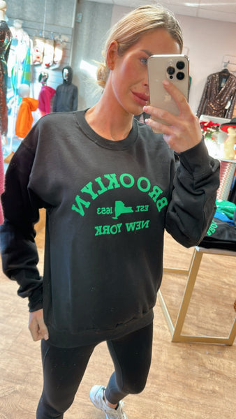 Brooklyn sweatshirt black